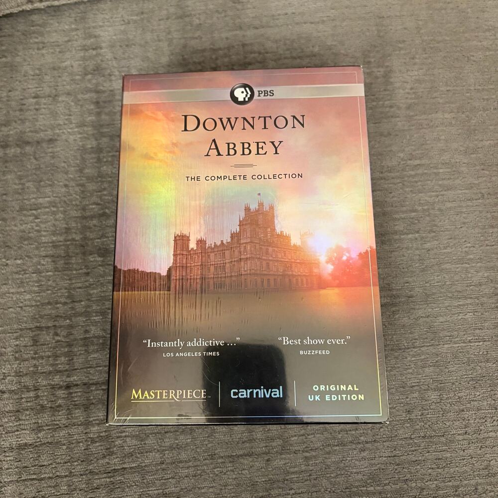 NIP Downton Abbey The Complete Collection DVD Set Original UK Edition